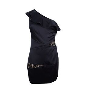 BCBGeneration Women's One-Shoulder Sheath Dress - Black